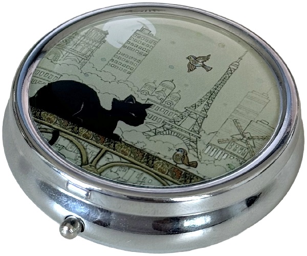 Cutie pastile: Bug Art Chat. Pisica si Tour Eiffel
