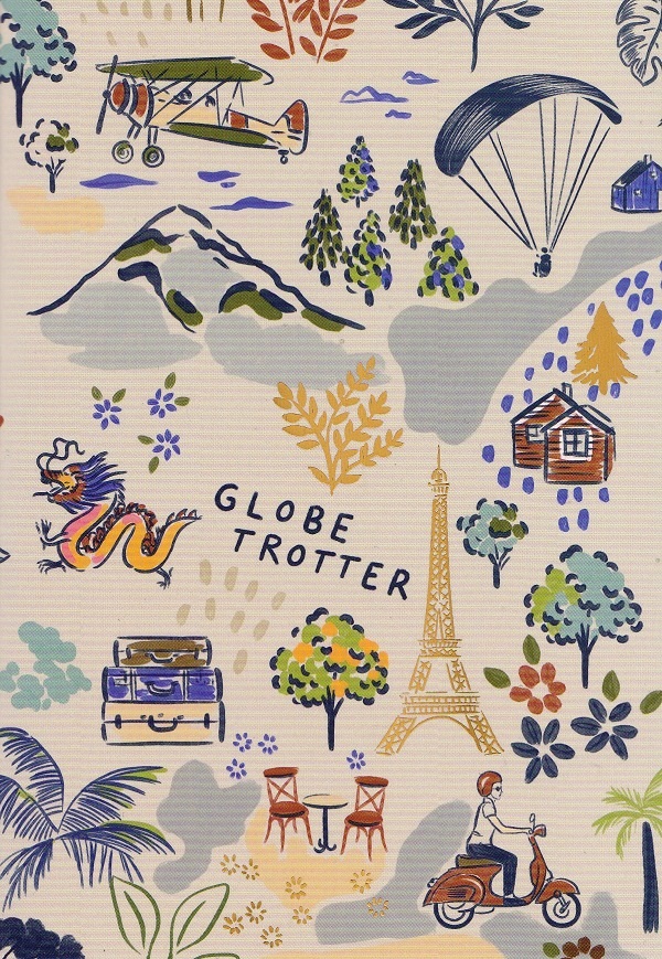 Set 3 carnetele: Globe Trotter