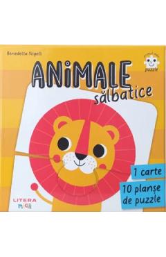 Primul meu puzzle. Animale salbatice