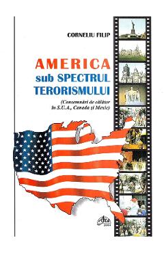 Coperta cărții 'America sub spectrul terorismului - Corneliu Filip'