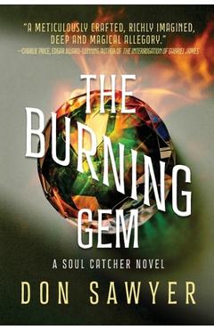 Coperta cărții 'The Burning Gem - Don Sawyer'