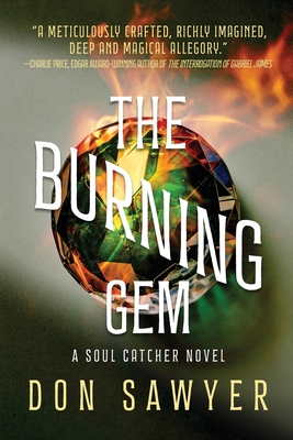 Coperta cărții 'The Burning Gem - Don Sawyer'
