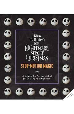 Poza produsului Tim Burton's Nightmare Before Christmas: A Visual Archive: Inside the Making of the Classic Stop-Motion Film - Dana Jennings Jelter