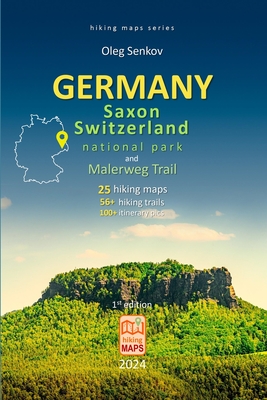 GERMANY, Saxony Switzerland National Park and Malerweg Trail, hiking maps - Oleg Senkov