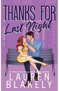 Coperta cărții 'Thanks For Last Night - Lauren Blakely'