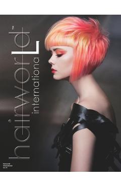 Coperta cărții 'Hairworld International no. 51: The best hair fashion magazine in the world! - Hector J. Rivera Balaguer'