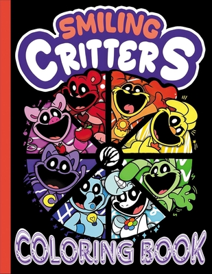 smiling critters coloring book: Encourage Creativity with One-Sided JUMBO Coloring Pages for Children Kids - M Al Saoud