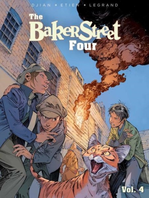 Coperta cărții 'The Baker Street Four, Vol. 4 - Olivier Legrand'