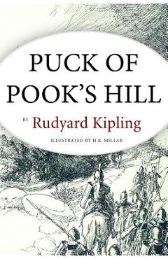Coperta cărții 'Puck of Pook's Hill: Illustrated - H. R. Millar'