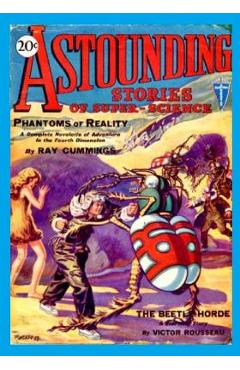 Coperta cărții 'Astounding Stories of Super-Science, Vol. 1, No. 1 (January, 1930) - Ray Cummings'