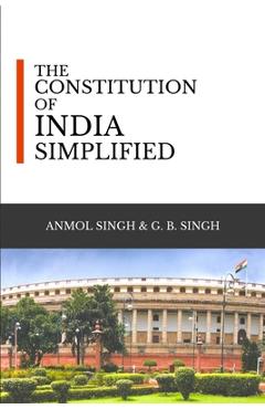 Coperta cărții 'The Constitution of India Simplified - G. B. Singh'