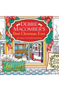 Poza produsului Debbie Macomber's Best Christmas Ever: An Adult Coloring Book - Debbie Macomber