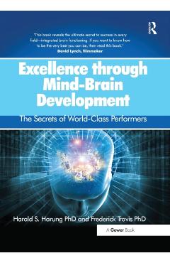 Coperta cărții 'Excellence through Mind-Brain Development: The Secrets of World-Class Performers - Harald S. Harung'