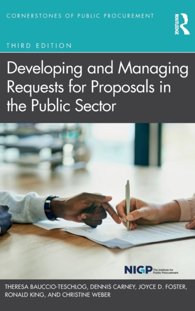 Developing and Managing Requests for Proposals in the Public Sector - Theresa Bauccio-teschlog