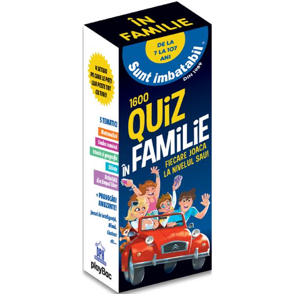 Sunt imbatabil. Quiz in familie