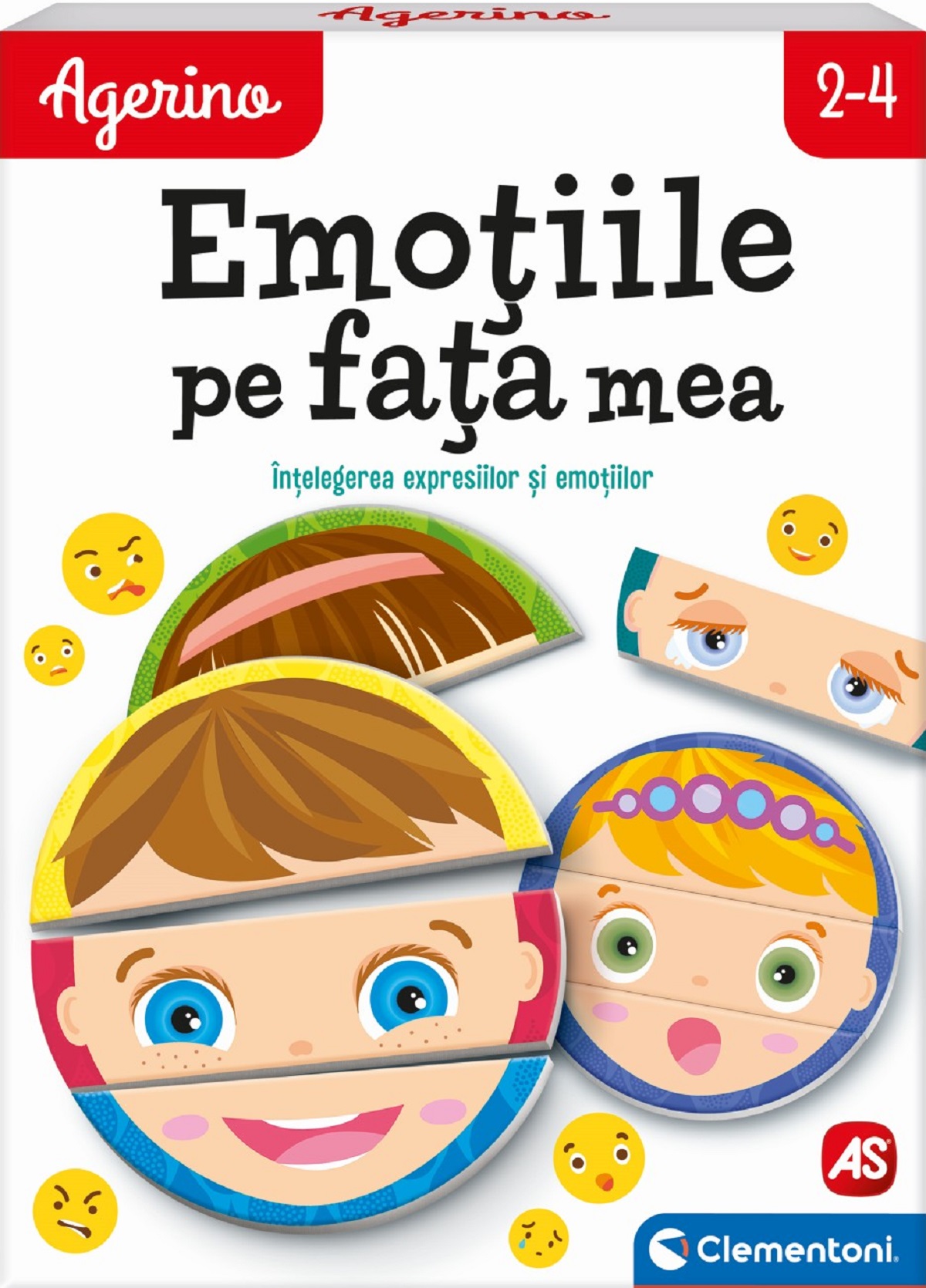 Joc educativ Agerino: Emotiile pe fata mea