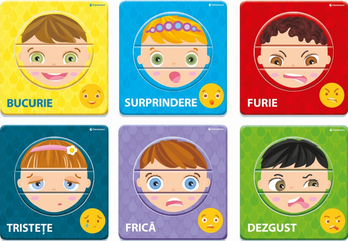 Joc educativ Agerino: Emotiile pe fata mea