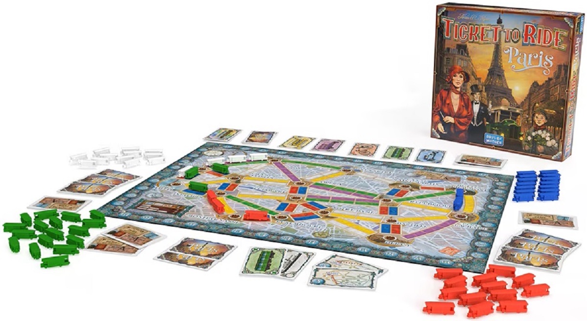 Joc de societate: Ticket to Ride Paris