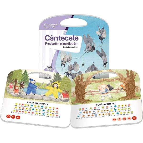 Carte interactiva. Raspundel Istetel: Cantecele fredonam si ne distram