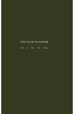 Coperta cărții 'The Slow Planner - Hayley Besheer Santell'