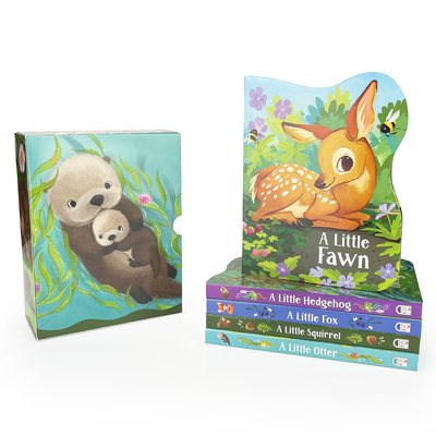 Cute Animals Board Book Set - Sydney Hanson