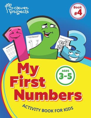 My first numbers activity book for Pre-K and Kindergarten kids age 3-5: Number Recognition, Coloring, Tracing, development of logic and attention - Gaynutdinova