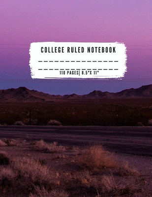 College Ruled Notebook: College Ruled Notebook for Writing for Students and Teachers, Girls, Kids, School that fits easily in most purses and - A. Appleton