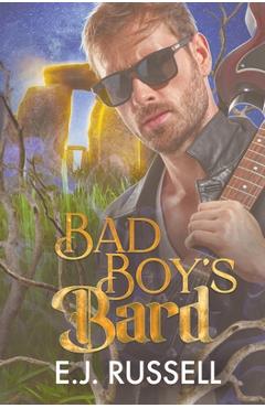 Coperta cărții 'Bad Boy's Bard - E. J. Russell'