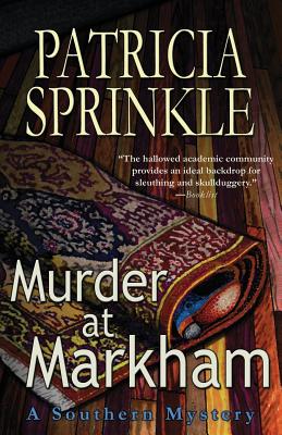 Coperta cărții 'Murder at Markham - Patricia Sprinkle'