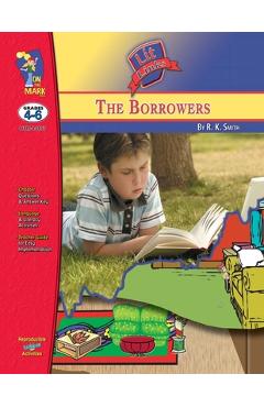 Coperta cărții 'The Borrowers, by Mary Norton Lit Link Grades 4-6 - Melanie Komar'