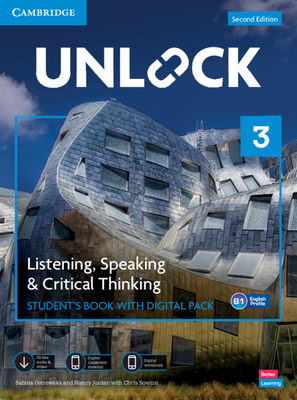 Unlock Level 3 Listening, Speaking and Critical Thinking Student's Book with Digital Pack [With eBook] - Sabina Ostrowska
