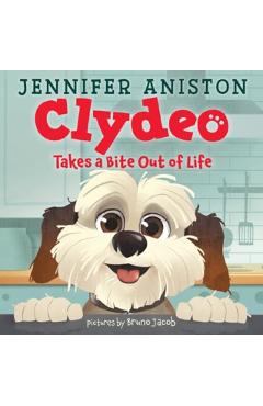 Clydeo Takes a Bite Out of Life - Jennifer Aniston