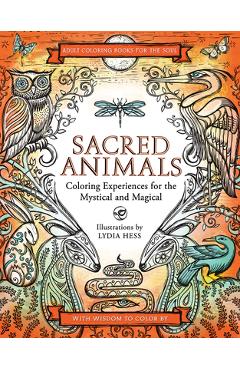 Coperta cărții 'Sacred Animals - Lydia Hess'
