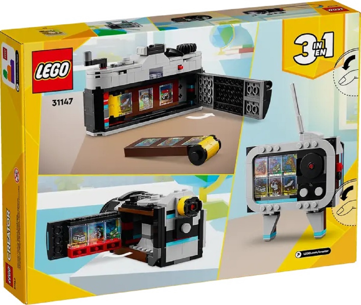 Lego Creator 3 in 1. Aparat foto retro