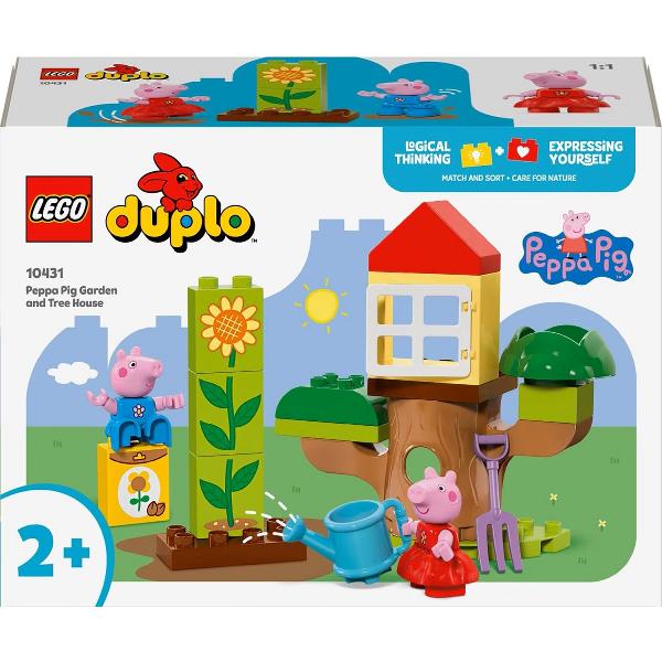Lego Duplo. Gradina si casa din copac a Purcelusei Peppa