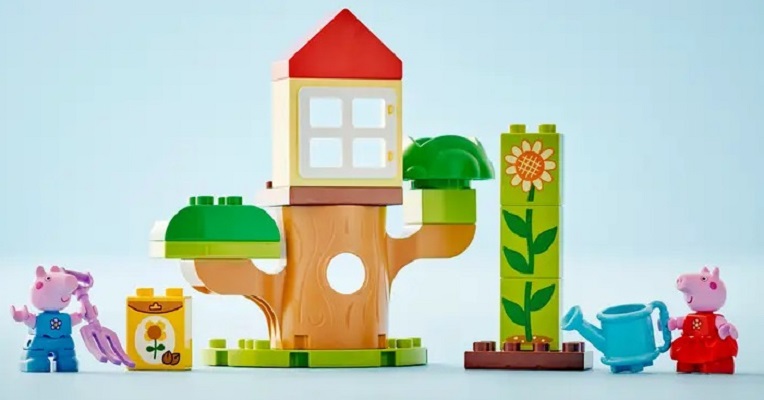 Lego Duplo. Gradina si casa din copac a Purcelusei Peppa