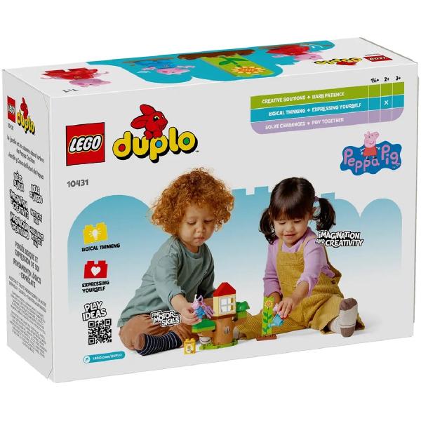 Lego Duplo. Gradina si casa din copac a Purcelusei Peppa