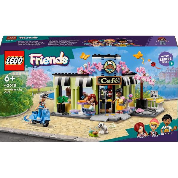 Lego Friends. Cafenea din orasul Heartlake