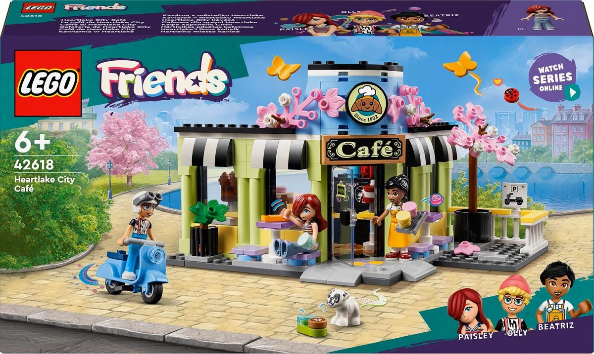 Lego Friends. Cafenea din orasul Heartlake