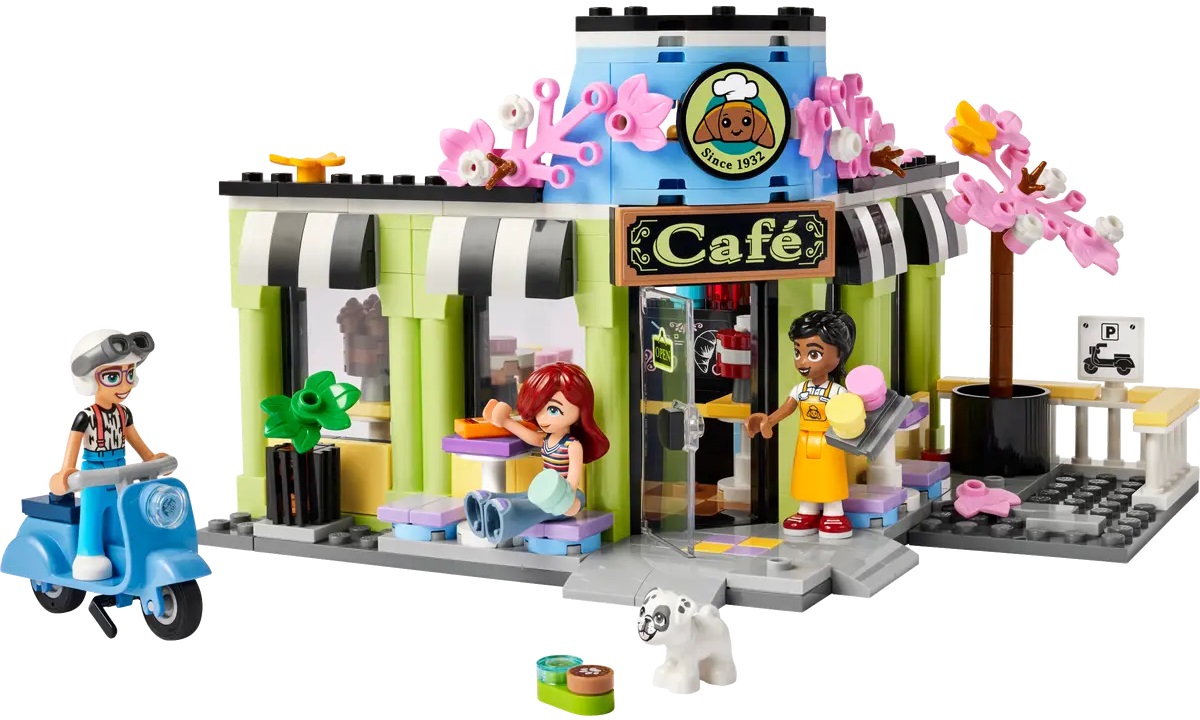Lego Friends. Cafenea din orasul Heartlake