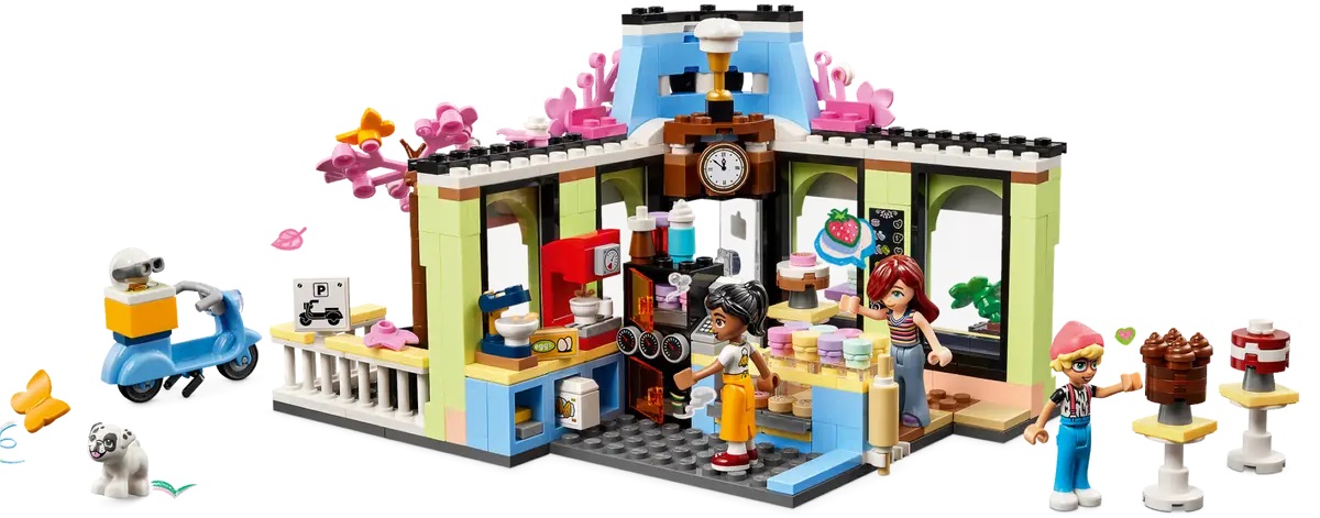Lego Friends. Cafenea din orasul Heartlake