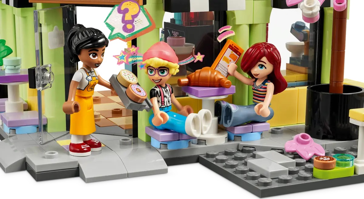 Lego Friends. Cafenea din orasul Heartlake