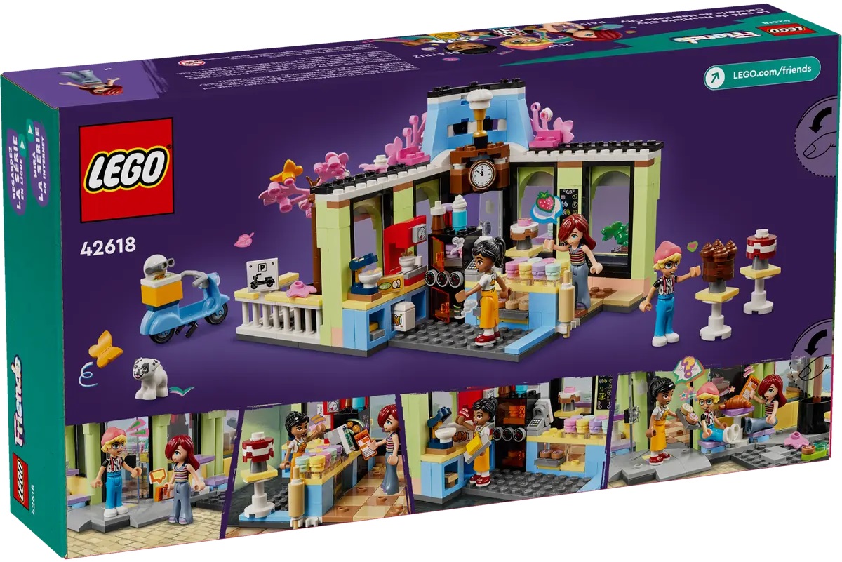 Lego Friends. Cafenea din orasul Heartlake