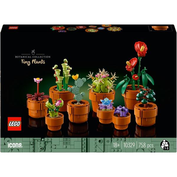 Lego Icons. Plante de mici dimensiuni