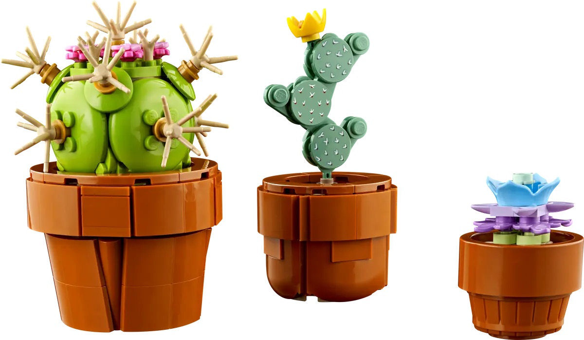 Lego Icons. Plante de mici dimensiuni