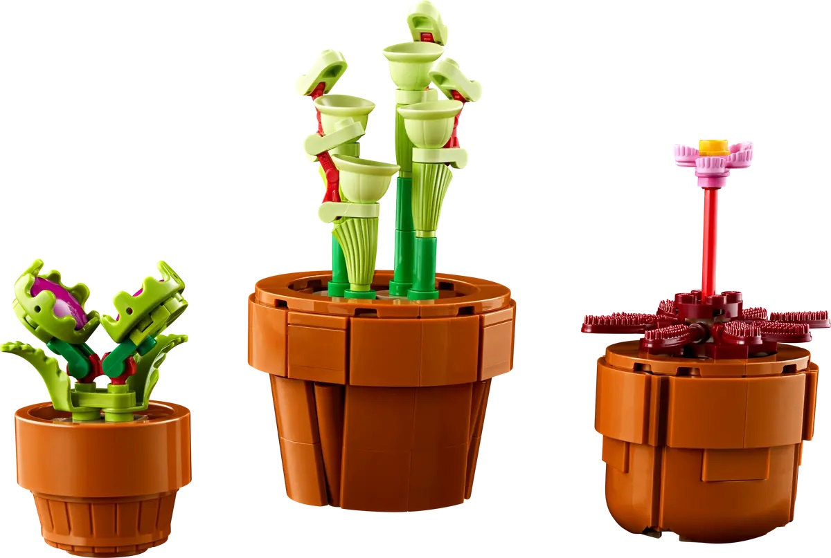 Lego Icons. Plante de mici dimensiuni