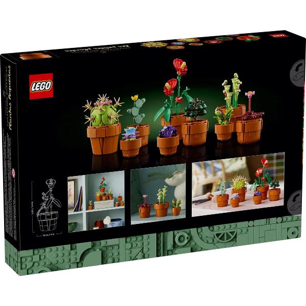 Lego Icons. Plante de mici dimensiuni