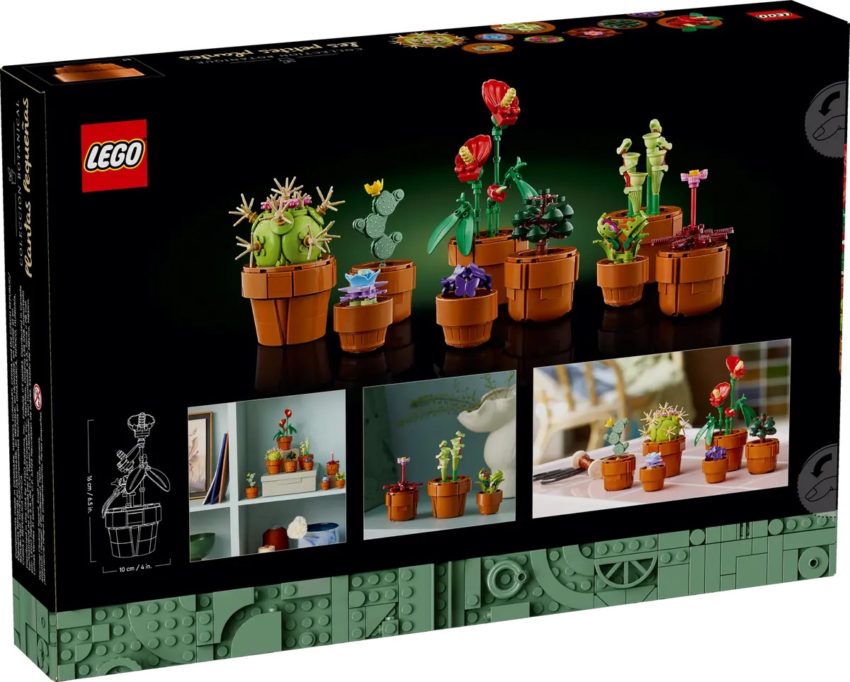 Lego Icons. Plante de mici dimensiuni