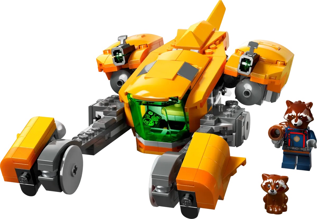 Lego Marvel. Nava lui Baby Rocket