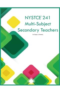 Coperta cărții 'NYSTCE 241 Multi-Subject Secondary Teachers - Poppy U. Kennedy'